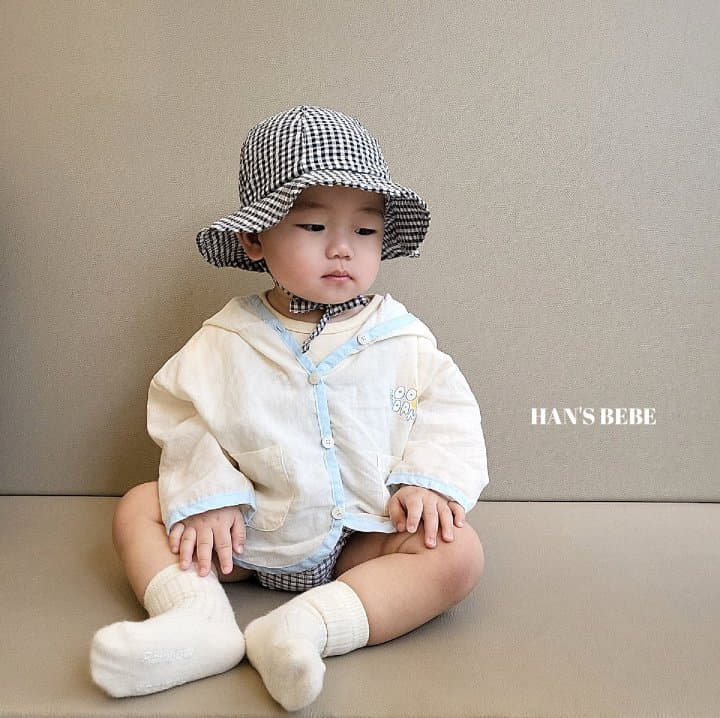 Han's - Korean Baby Fashion - #babyfashion - Bebe Hello Hoody Cardigan - 5