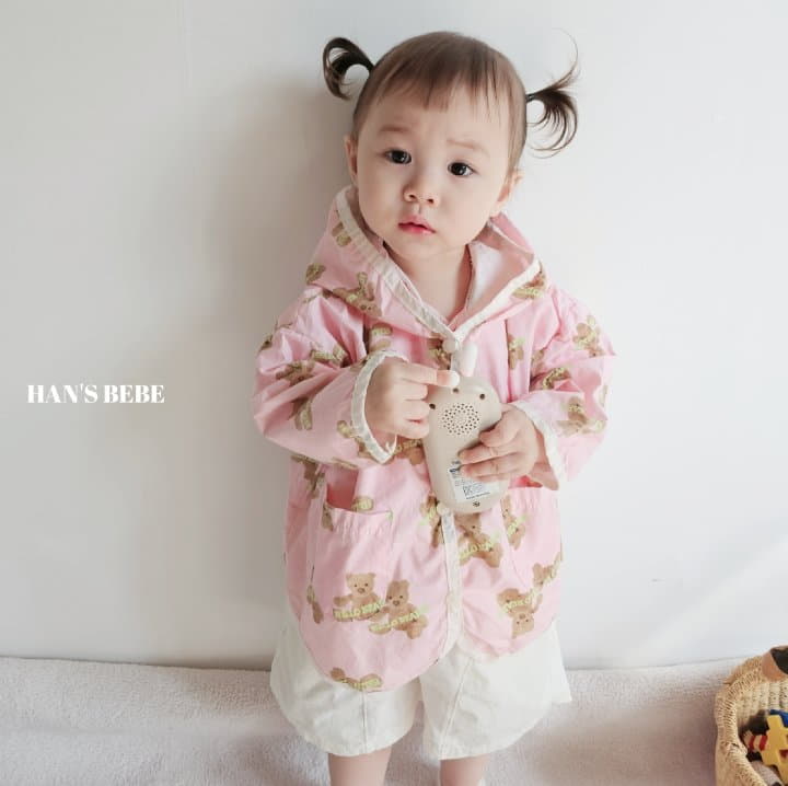 Han's - Korean Baby Fashion - #babygirlfashion - Bebe Hello Hoody Cardigan - 7