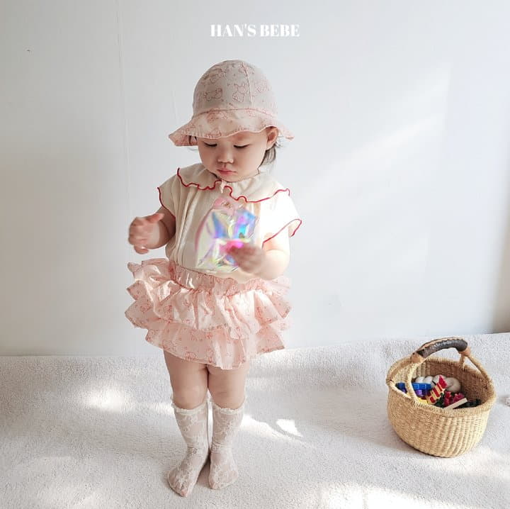 Han's - Korean Baby Fashion - #babyoninstagram - Bebe Rabbit Frill Bloomer - 5