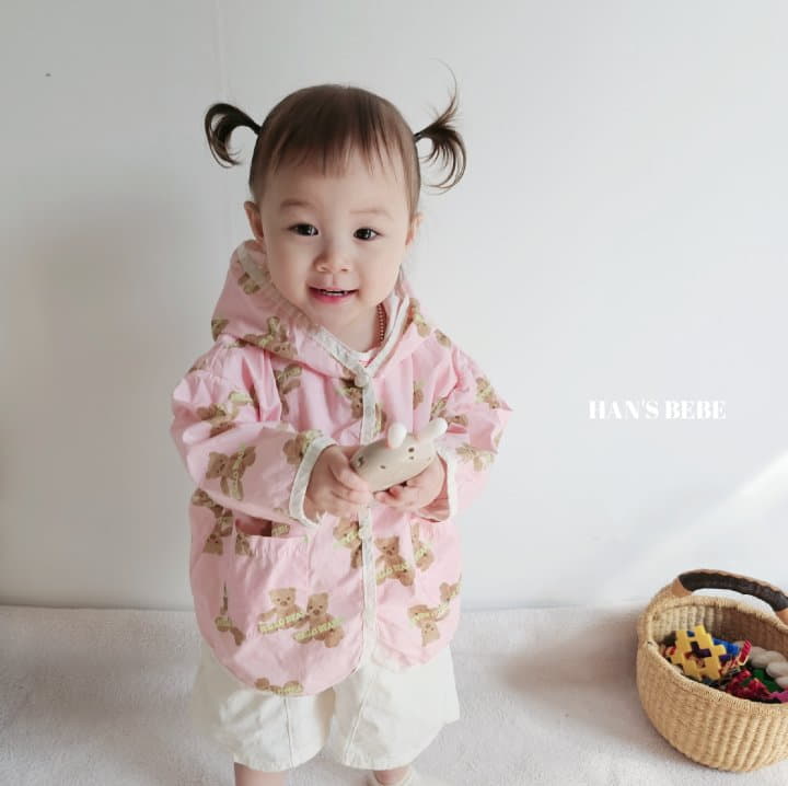 Han's - Korean Baby Fashion - #babyootd - Bebe Hello Hoody Cardigan - 10