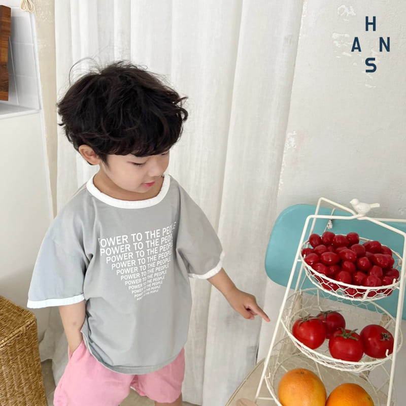 Han's - Korean Children Fashion - #Kfashion4kids - Letter Tee - 7