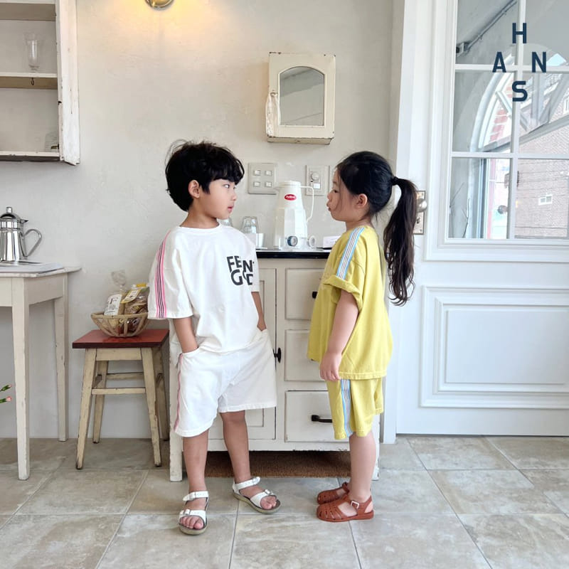 Han's - Korean Children Fashion - #Kfashion4kids - Piano Top Bottom Set - 6