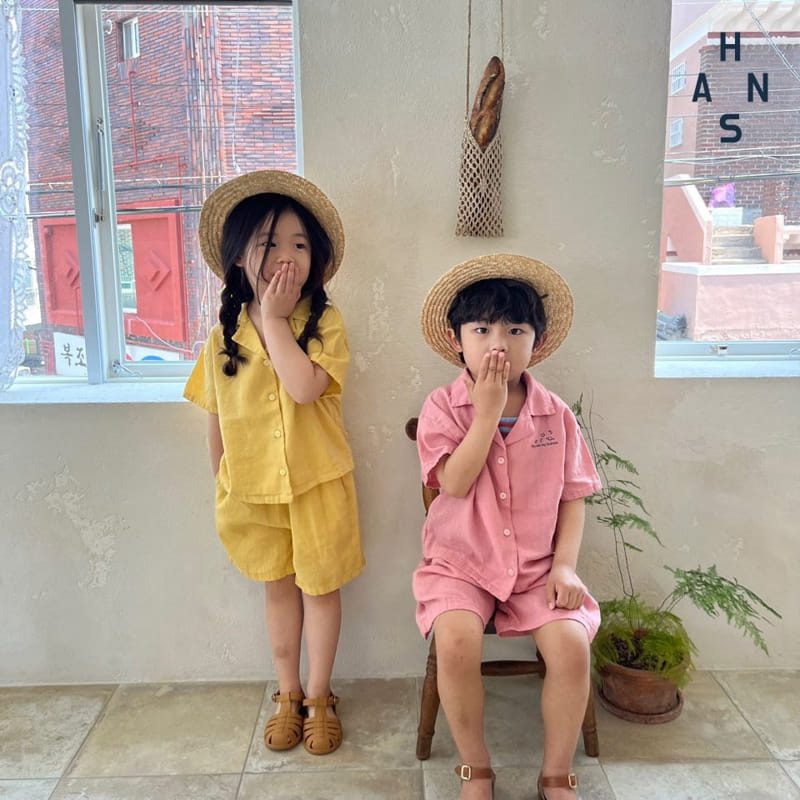 Han's - Korean Children Fashion - #Kfashion4kids - Linen Shorts - 3