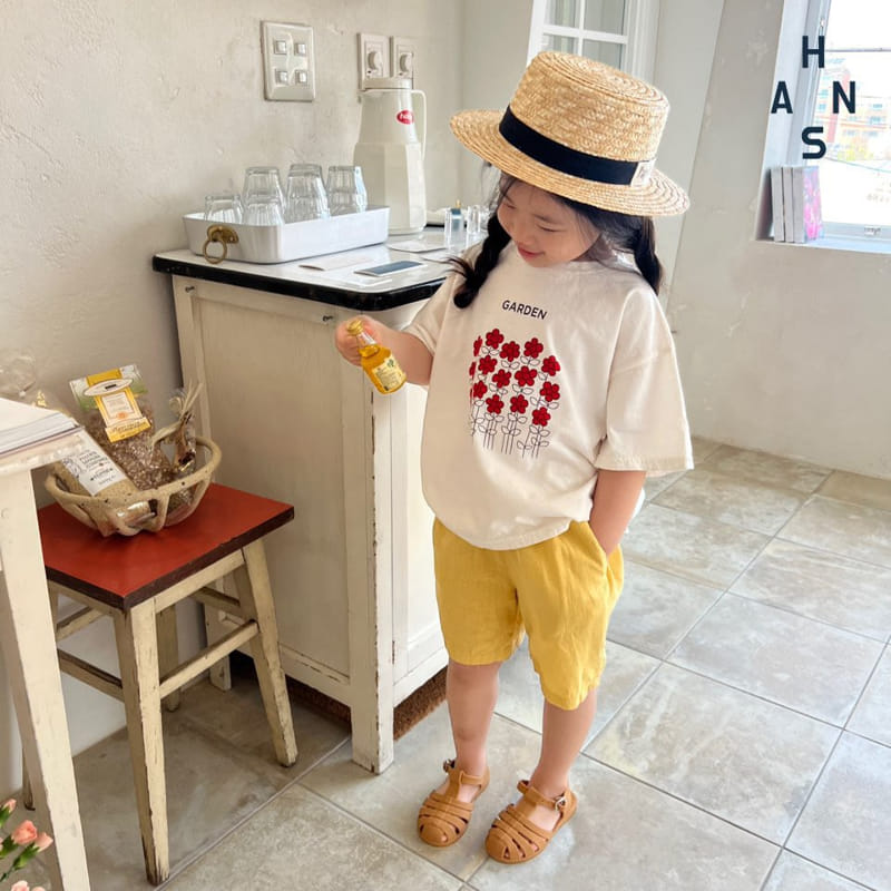 Han's - Korean Children Fashion - #kidzfashiontrend - Linen Shorts - 2