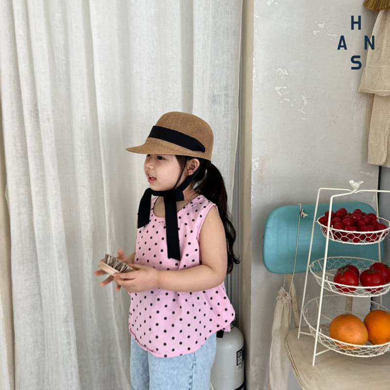 Han's - Korean Children Fashion - #minifashionista - Dot Sleeveless - 2