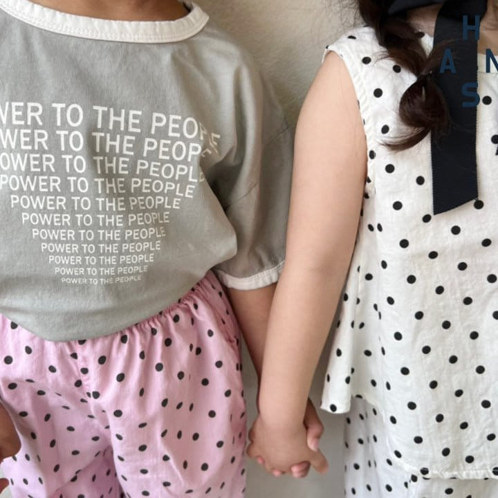 Han's - Korean Children Fashion - #minifashionista - Letter Tee - 10