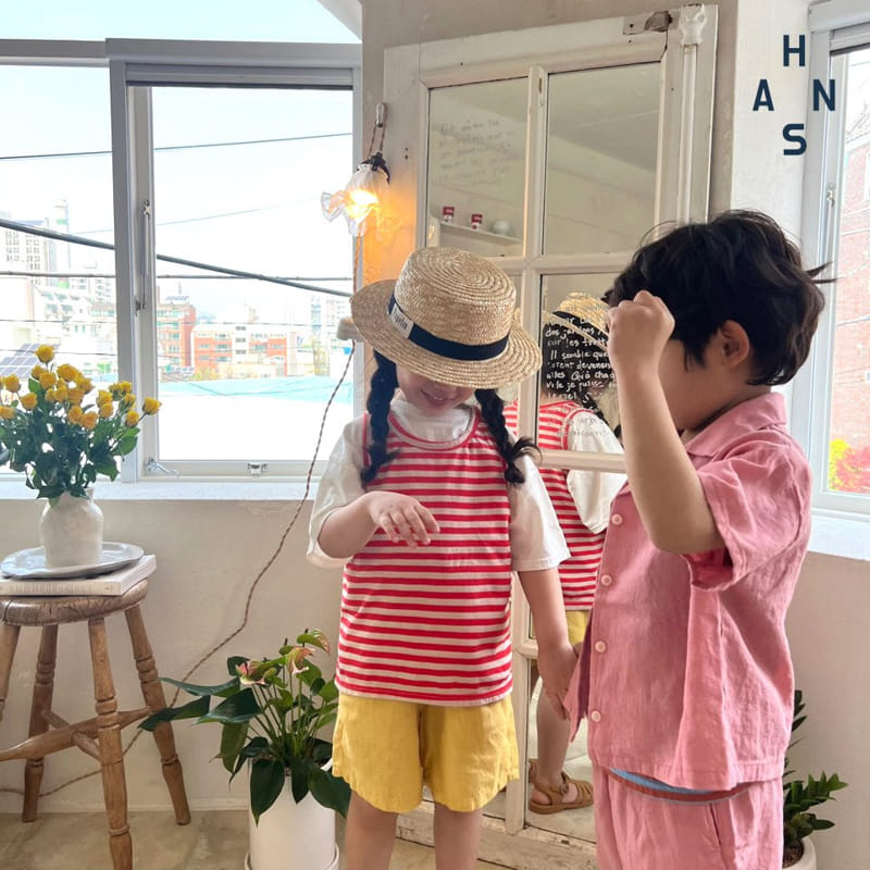 Han's - Korean Children Fashion - #prettylittlegirls - Linen Shorts - 7