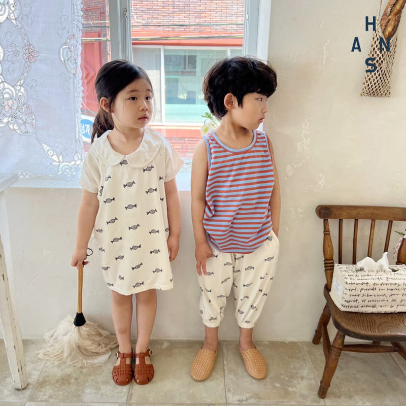 Han's - Korean Children Fashion - #toddlerclothing - Circle Tee - 6