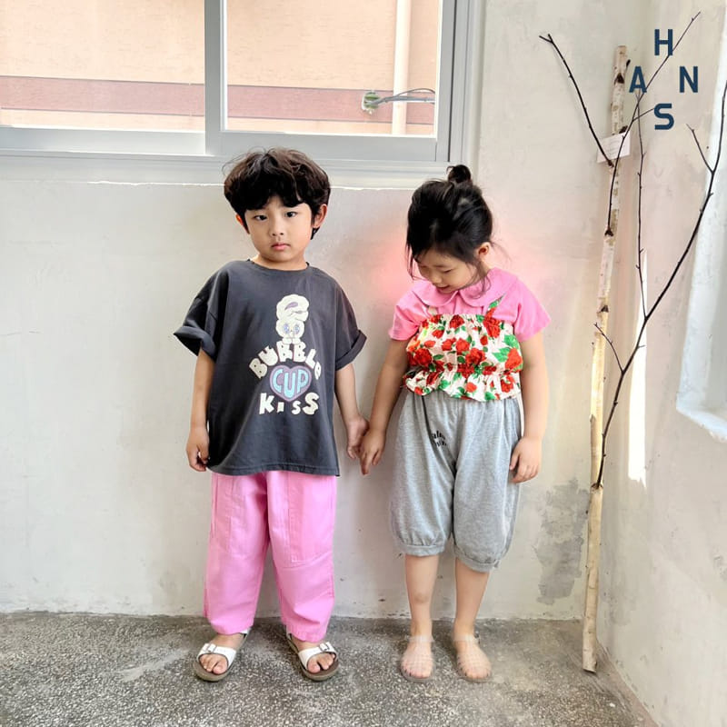 Han's - Korean Children Fashion - #toddlerclothing - Bubblue Tee - 2