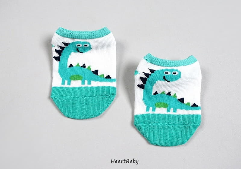 Heart Baby - Korean Children Fashion - #Kfashion4kids - Dino Socks - 12