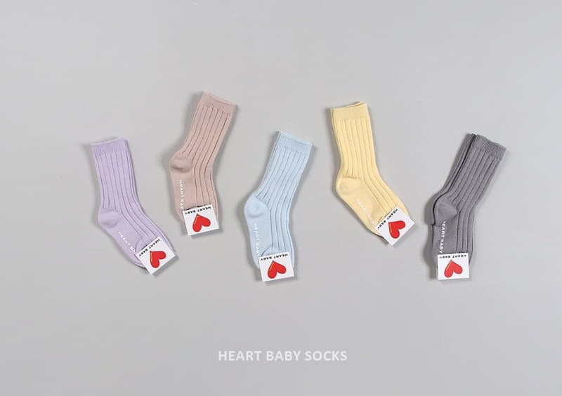 Heart Baby - Korean Children Fashion - #Kfashion4kids - Pastel Socks - 7