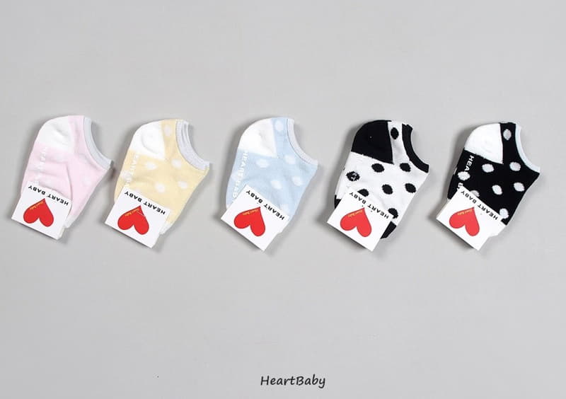 Heart Baby - Korean Children Fashion - #childofig - Dot Socks - 3