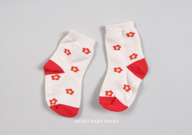 Heart Baby - Korean Children Fashion - #childrensboutique - Daisy Socks - 2