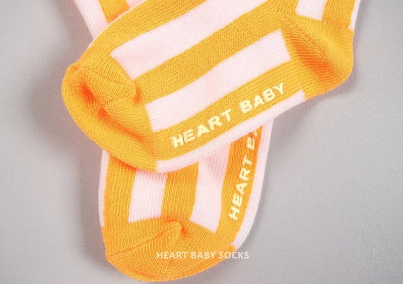 Heart Baby - Korean Children Fashion - #discoveringself - Neon Stripes Socks