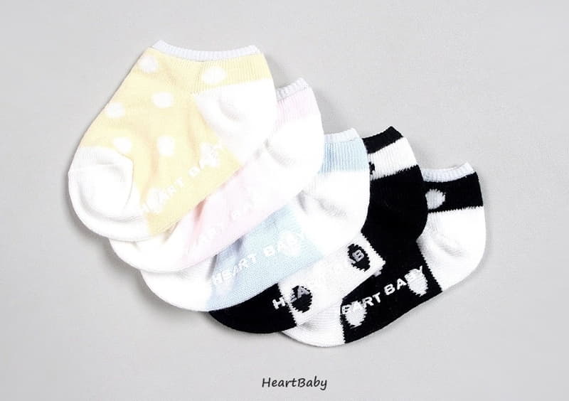 Heart Baby - Korean Children Fashion - #fashionkids - Dot Socks - 7