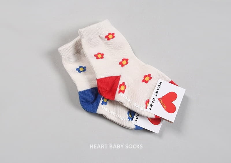 Heart Baby - Korean Children Fashion - #fashionkids - Daisy Socks - 5