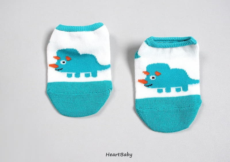 Heart Baby - Korean Children Fashion - #kidsstore - Dino Socks - 10