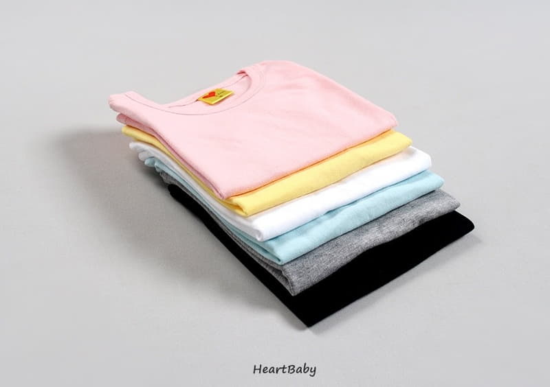 Heart Baby - Korean Children Fashion - #littlefashionista - Heart Tee - 9