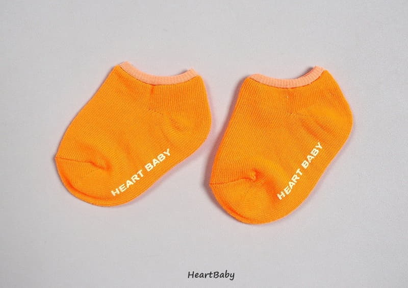 Heart Baby - Korean Children Fashion - #magicofchildhood - Neon Socks - 12