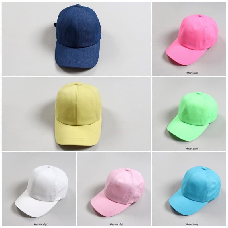 Heart Baby - Korean Children Fashion - #todddlerfashion - Heart Color Cap - 3