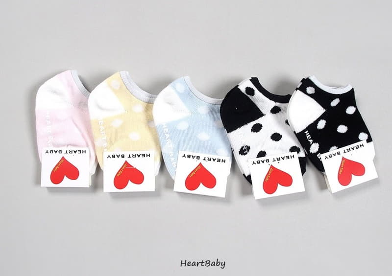 Heart Baby - Korean Children Fashion - #toddlerclothing - Dot Socks