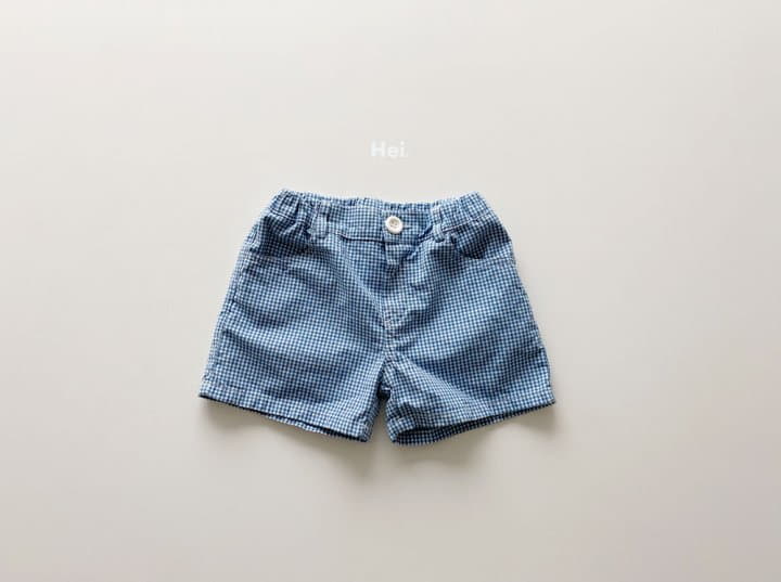 Hei - Korean Children Fashion - #designkidswear - Check Shorts