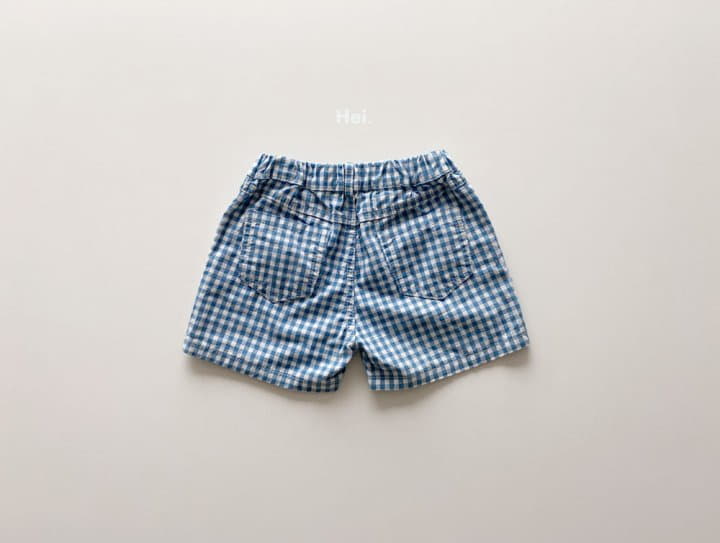 Hei - Korean Children Fashion - #kidsstore - Check Shorts - 5