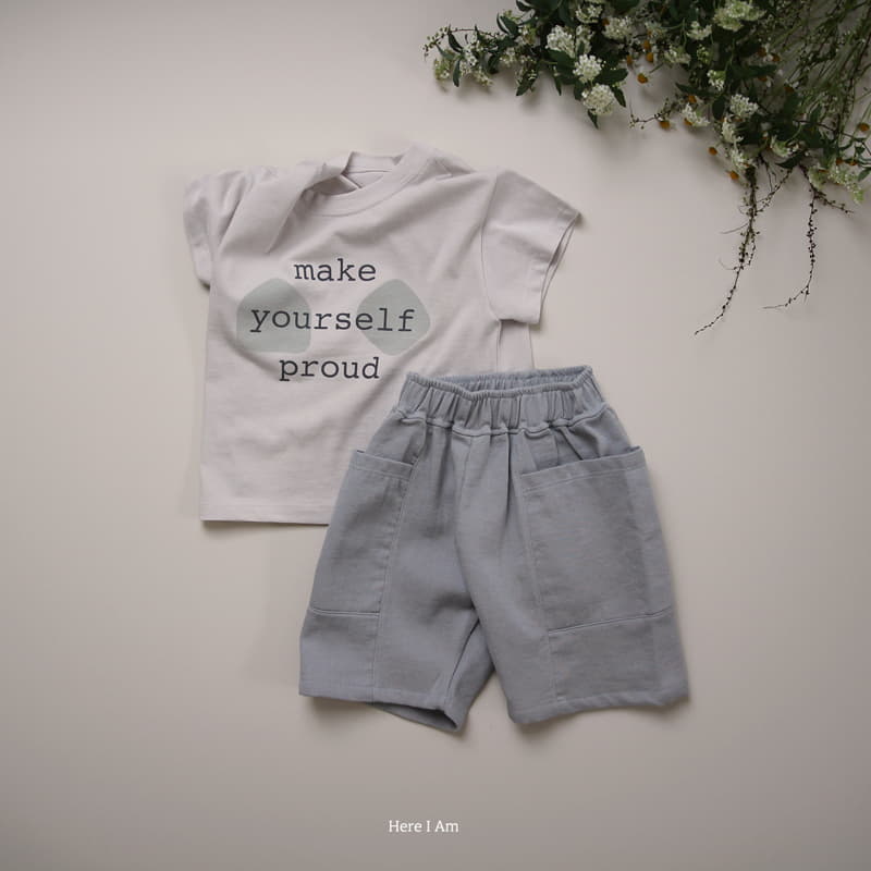 Here I Am - Korean Children Fashion - #Kfashion4kids - Daisy Proud Tee - 11