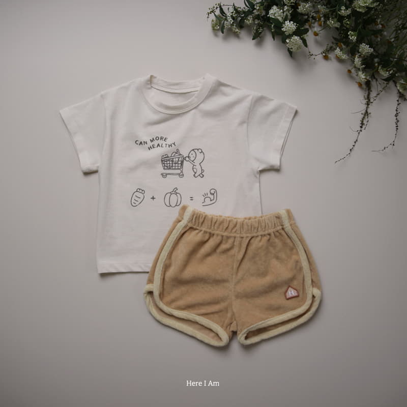 Here I Am - Korean Children Fashion - #childofig - Beach Terry Top Bottom Set - 11