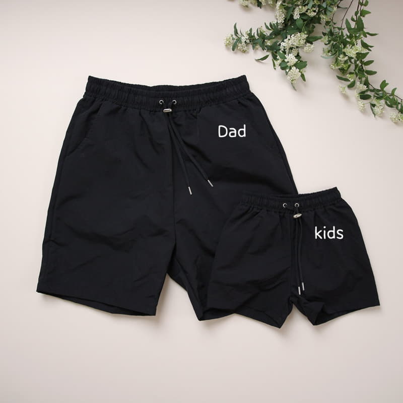 Here I Am - Korean Children Fashion - #childofig - Square Swim Pants with mom - 8