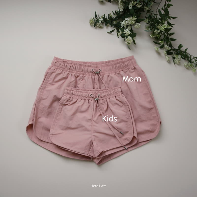 Here I Am - Korean Children Fashion - #childrensboutique - Round Swin Pants with mom - 8