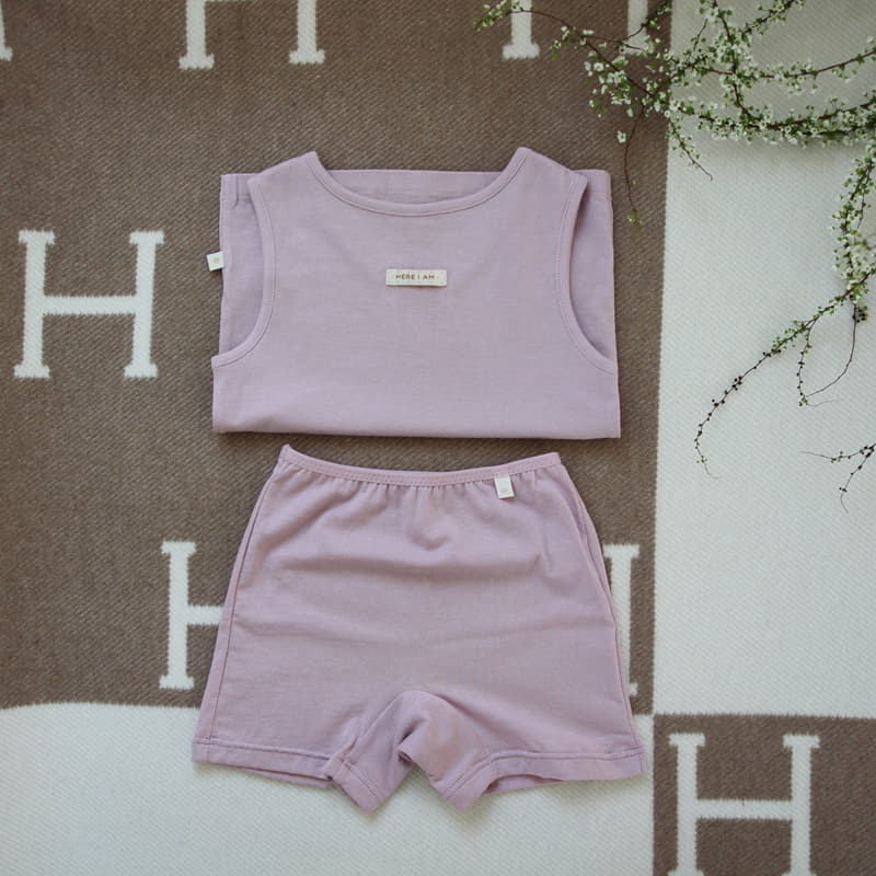 Here I Am - Korean Children Fashion - #discoveringself - Plain Sleeveless Tee - 8