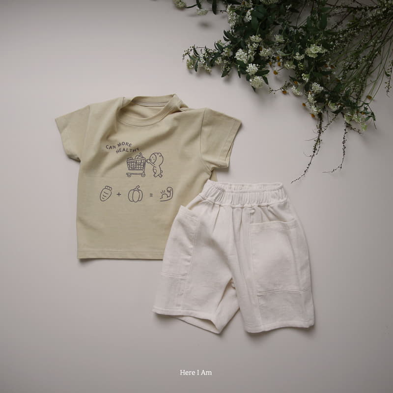 Here I Am - Korean Children Fashion - #discoveringself - Healthy Tee - 8