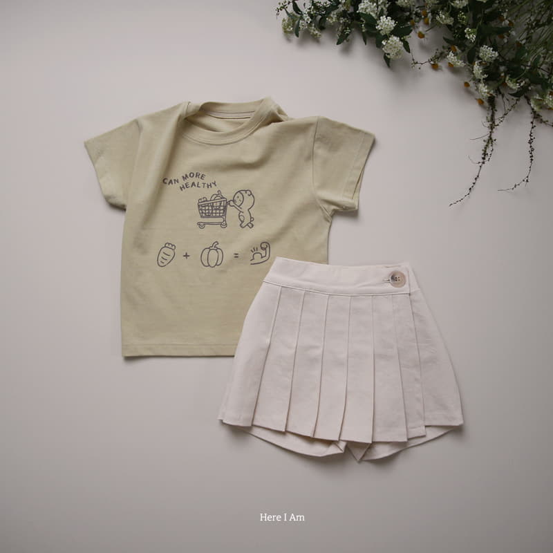 Here I Am - Korean Children Fashion - #fashionkids - Healthy Tee - 9