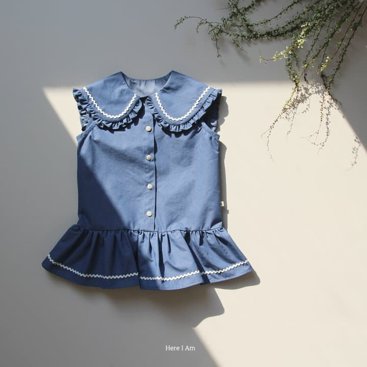 Here I Am - Korean Children Fashion - #minifashionista - Wave One-piece - 4