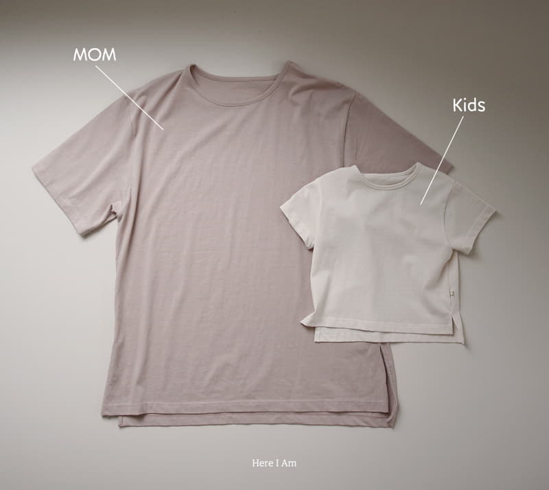 Here I Am - Korean Women Fashion - #momslook - Dellt Span Tee Mom - 4