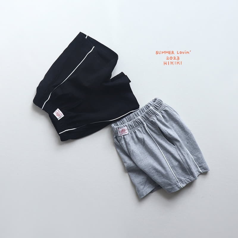 Hikiki - Korean Children Fashion - #fashionkids - Line Shorts