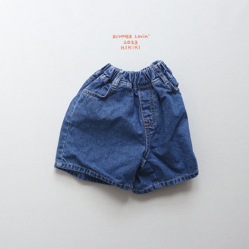 Hikiki - Korean Children Fashion - #kidsshorts - Washing Jeans