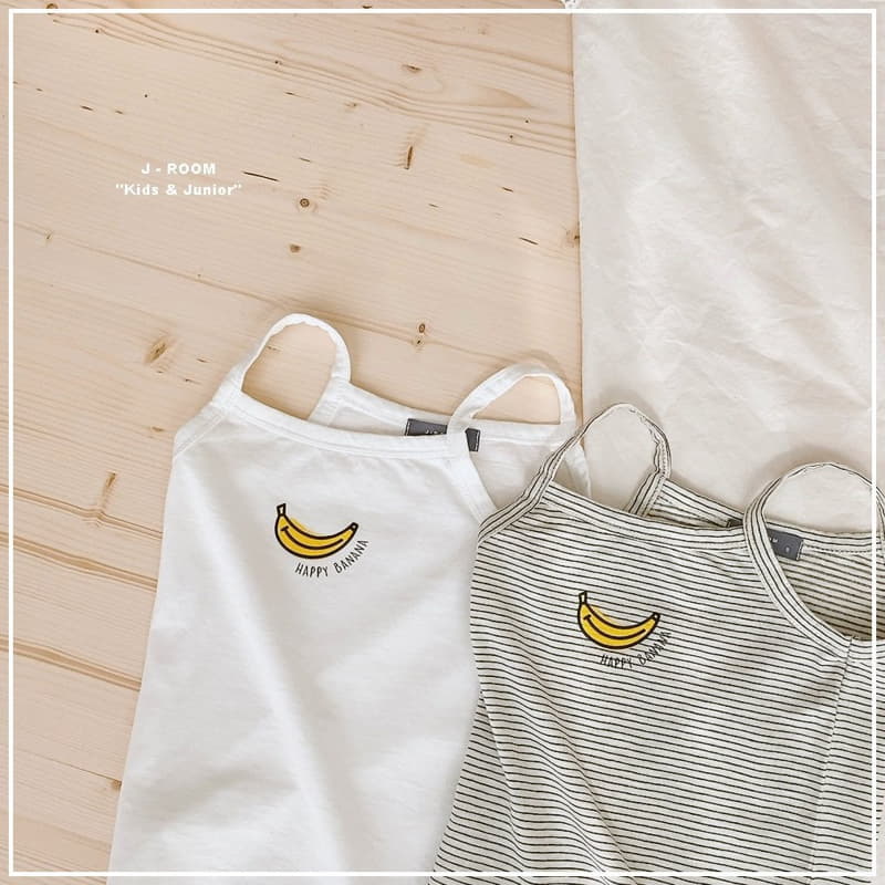 J-Room - Korean Children Fashion - #childofig - Banana String Sleeveless - 2