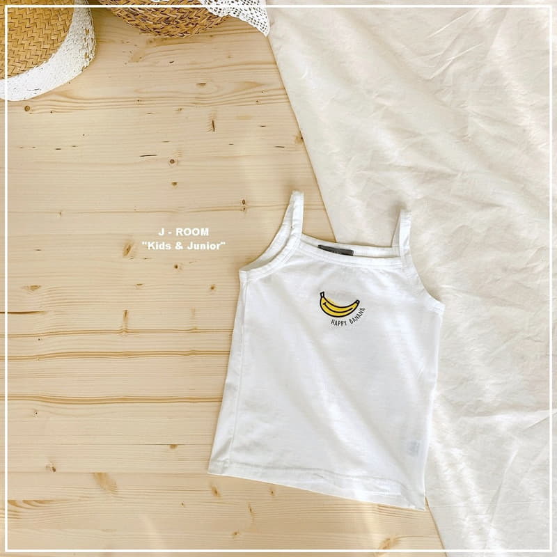 J-Room - Korean Children Fashion - #childrensboutique - Banana String Sleeveless - 4