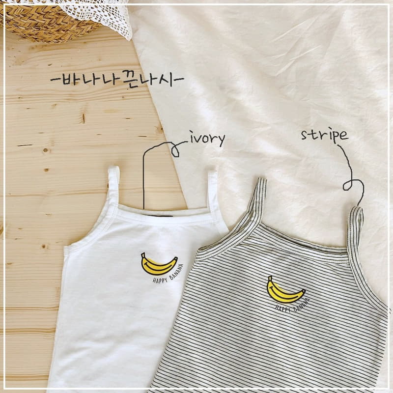 J-Room - Korean Children Fashion - #discoveringself - Banana String Sleeveless - 5