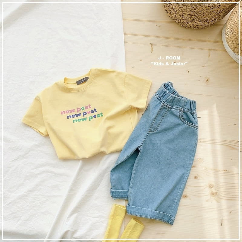 J-Room - Korean Children Fashion - #prettylittlegirls - New Post Tee - 3