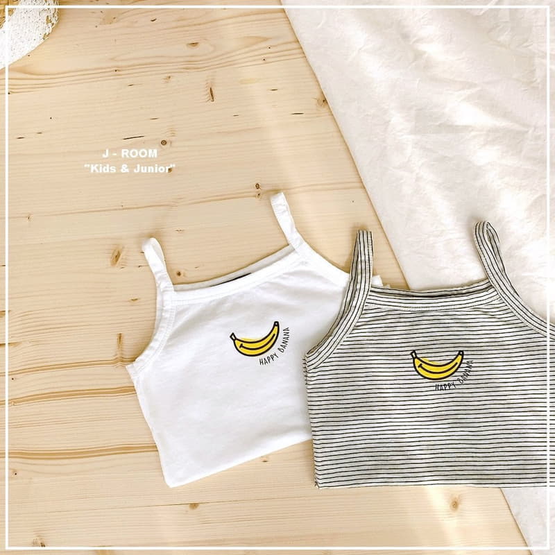 J-Room - Korean Children Fashion - #stylishchildhood - Banana String Sleeveless