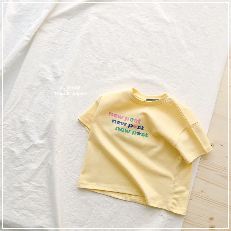 J-Room - Korean Children Fashion - #toddlerclothing - New Post Tee - 5