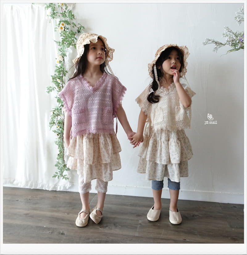 JM Snail - Korean Children Fashion - #Kfashion4kids - Lace Veset Cape - 11