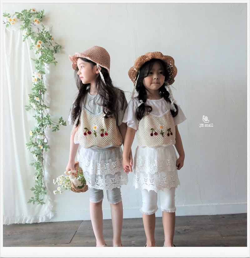 JM Snail - Korean Children Fashion - #childofig - Erina Skirt Leggings - 3