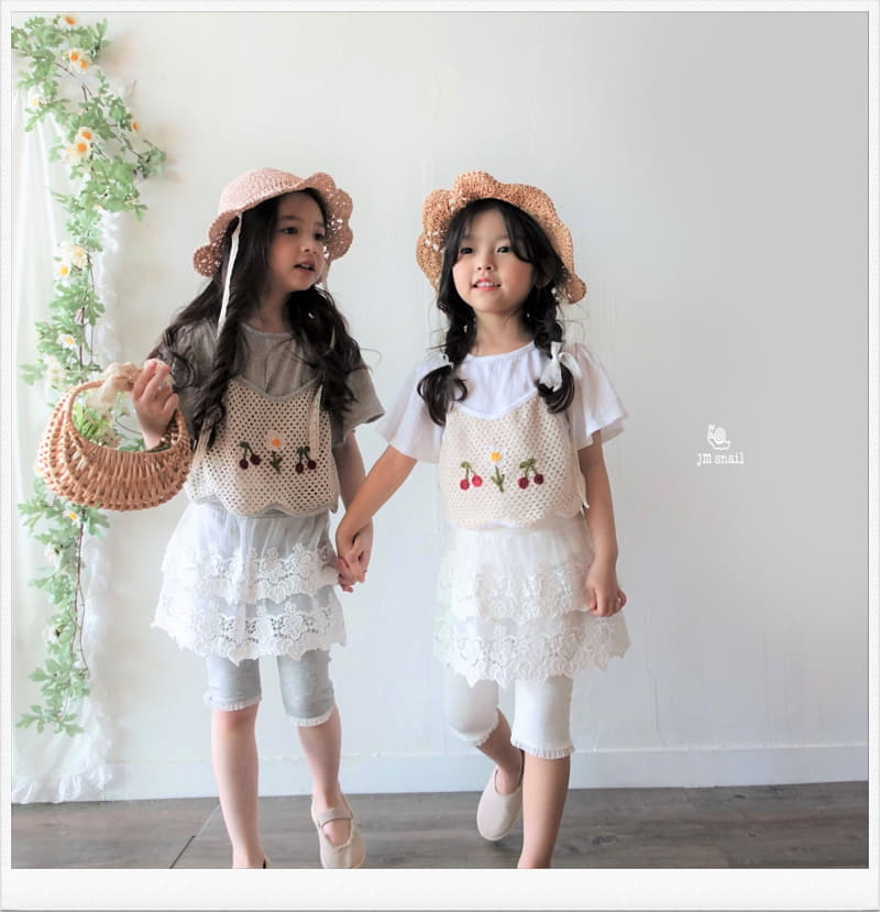 JM Snail - Korean Children Fashion - #childofig - Erina Skirt Leggings - 4