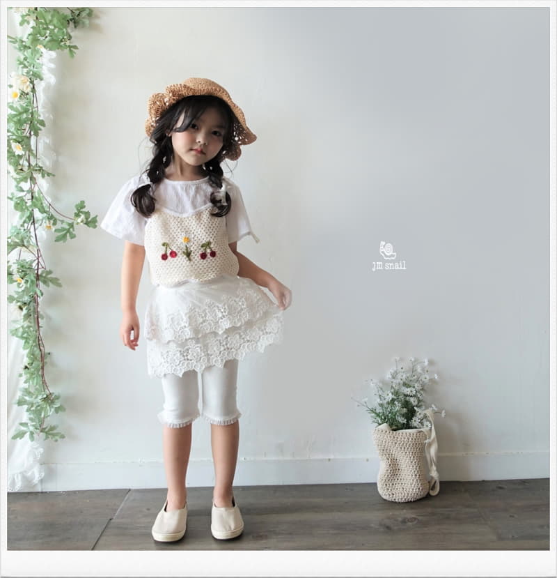 JM Snail - Korean Children Fashion - #designkidswear - Erina Skirt Leggings - 6