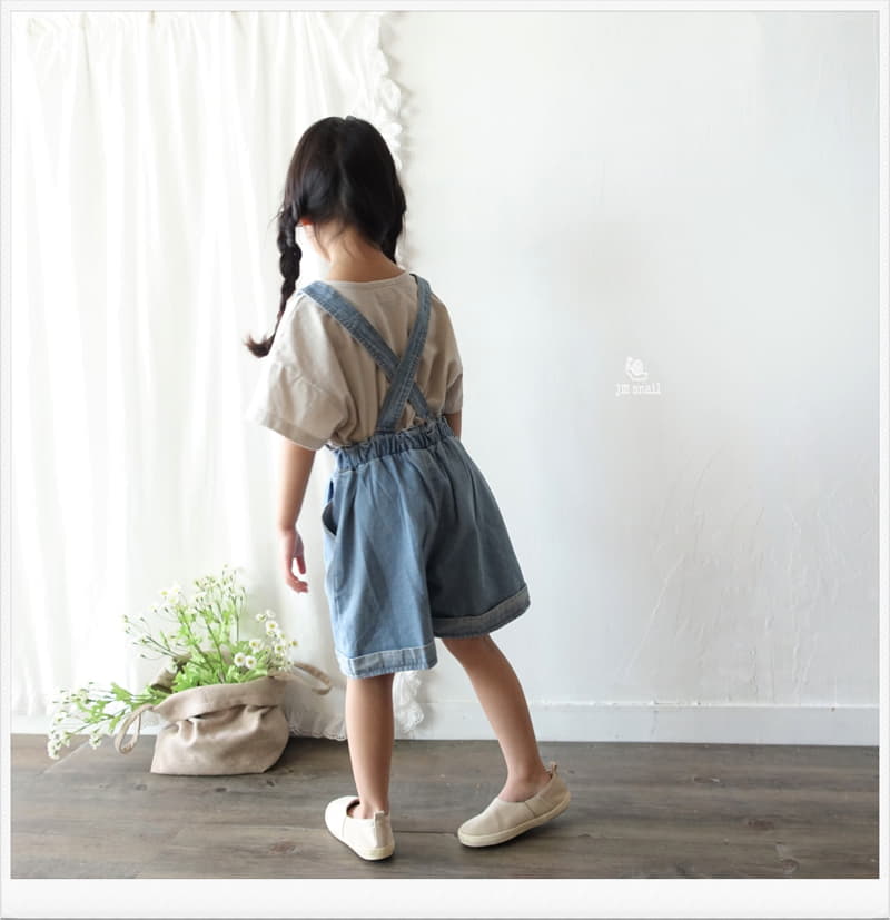 JM Snail - Korean Children Fashion - #discoveringself - Roll UP Dungarees - 9