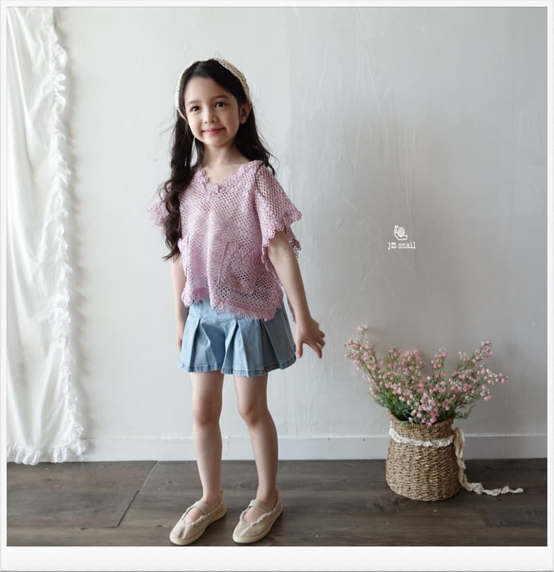 JM Snail - Korean Children Fashion - #fashionkids - Lace Veset Cape - 7